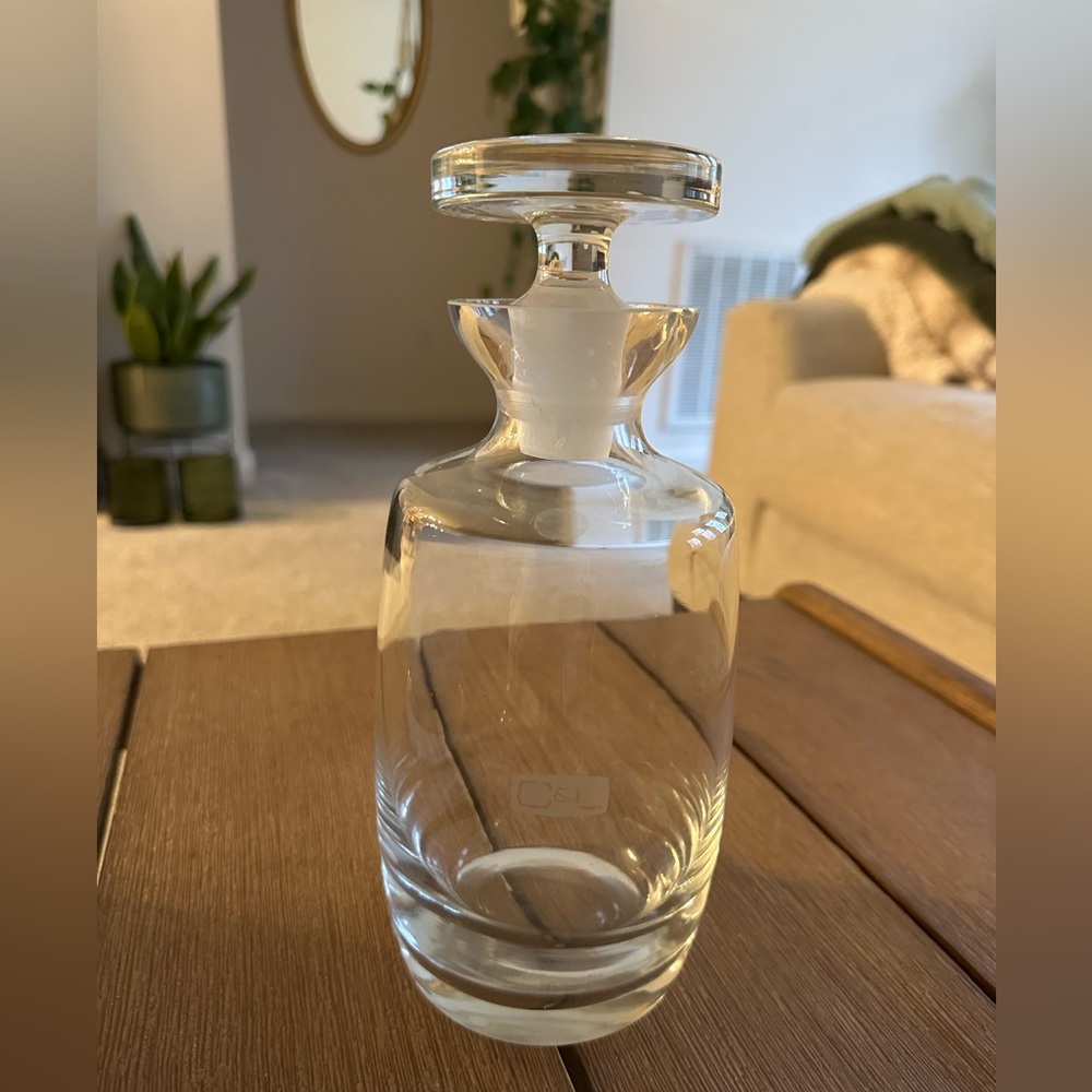 Tiffany & Co | Decanter - Engraved with C&L